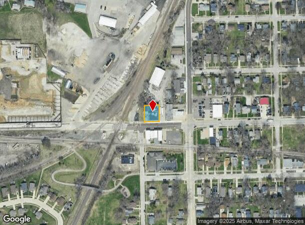 1013 W Washington St, Bloomington, IL Parcel Map