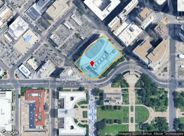 201 W Colfax Ave, Denver, CO Parcel Map