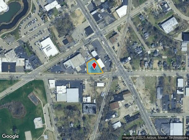  643 E Vine St, Kalamazoo, MI Parcel Map