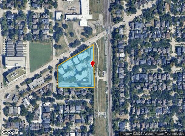 4301 Bissonnet St, Bellaire, TX Parcel Map