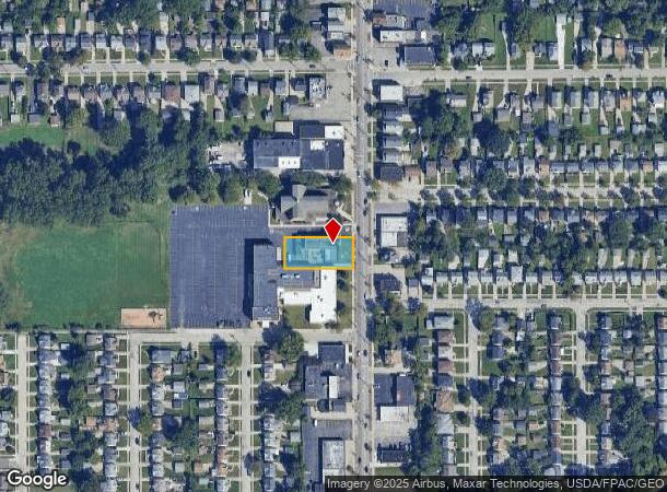 840 E 222Nd St, Euclid, OH Parcel Map