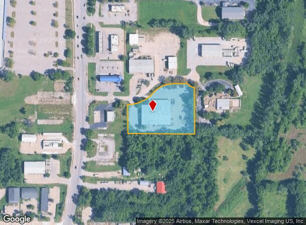 320 Ne Industrial Ln, Lawrence, KS Parcel Map