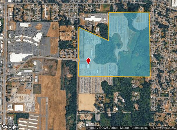 15801 110Th Ave E, Puyallup, WA Parcel Map