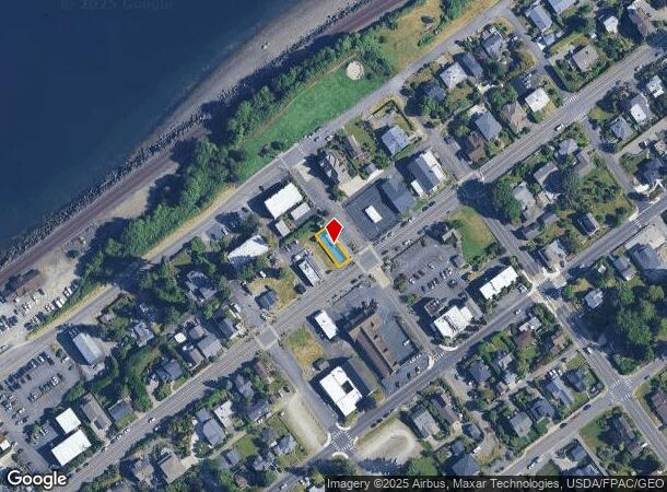  1617 Lafayette St, Steilacoom, WA Parcel Map