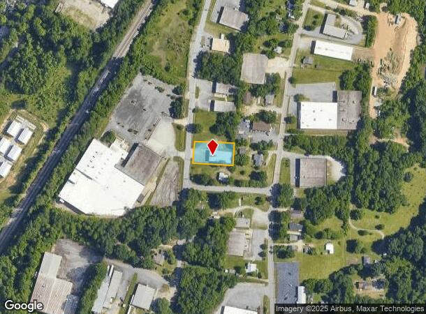  311 Berkley St, High Point, NC Parcel Map