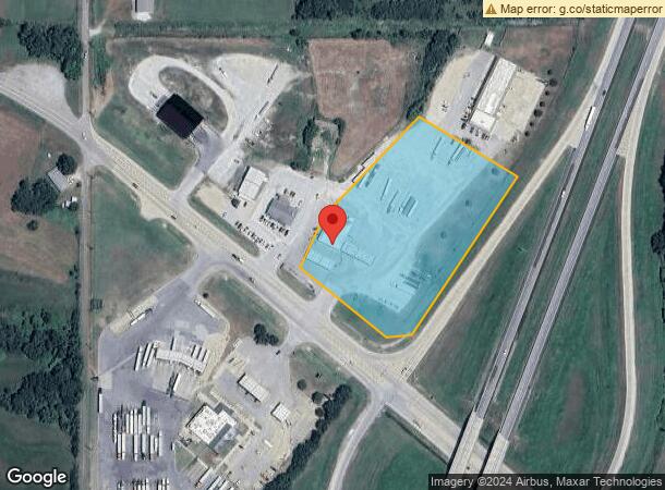  1220 W Gentry Ave, Checotah, OK Parcel Map