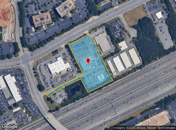 3050 Satellite Blvd, Duluth, GA Parcel Map