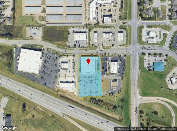 851 E Hillside Dr, Broken Arrow, OK Parcel Map