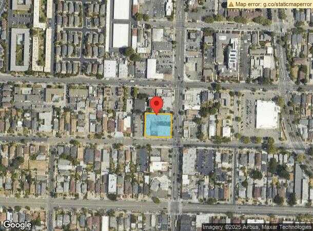  1711 Webster St, Alameda, CA Parcel Map