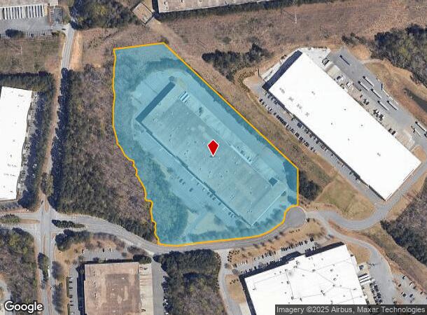 1270 Progress Center Ave, Lawrenceville, GA Parcel Map