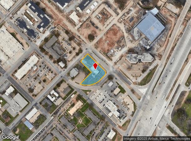 605 S University Parks Dr, Waco, TX Parcel Map