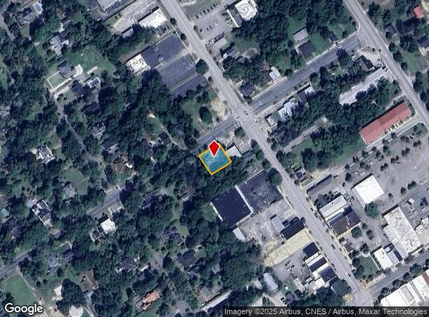  211 Kershaw St, Cheraw, SC Parcel Map