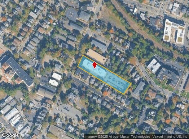  41 Elm St, Morristown, NJ Parcel Map