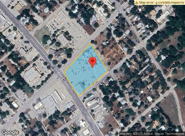  1400 Austin Ave, Brownwood, TX Parcel Map