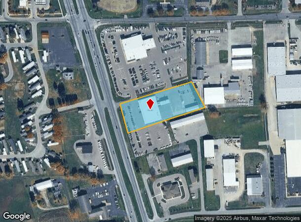  3089 N Morton St, Franklin, IN Parcel Map