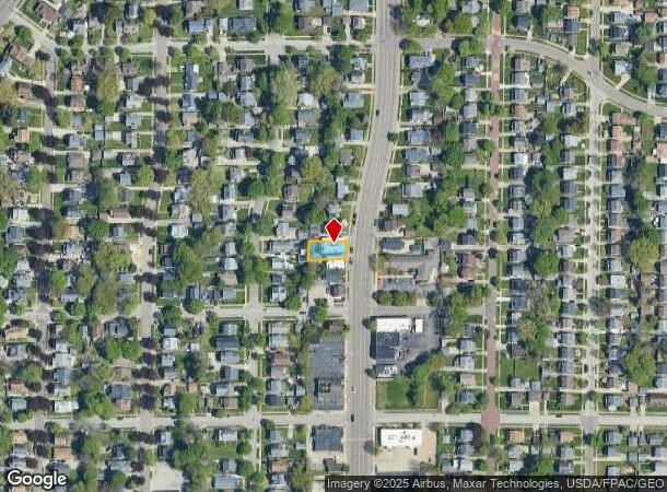  1050 N Main St, Akron, OH Parcel Map