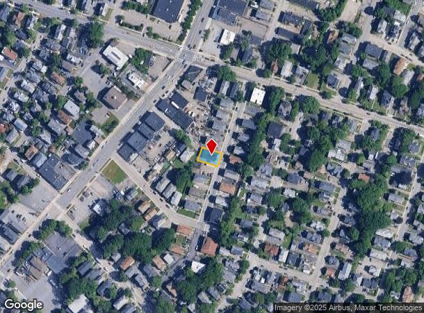  182 Dewey St, Worcester, MA Parcel Map