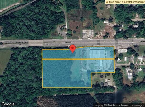  100 S Dancy Ave, Hastings, FL Parcel Map