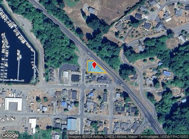  380 Una Ave, Cathlamet, WA Parcel Map