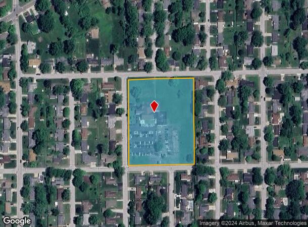  1331 Section St, Plainfield, IN Parcel Map