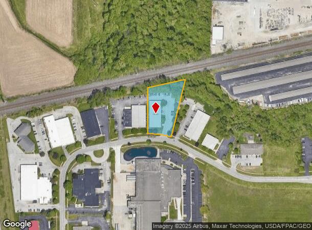 6144 Merger Dr, Toledo, OH Parcel Map