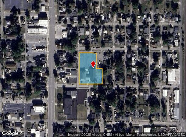  124 Ash Ave, Findlay, OH Parcel Map