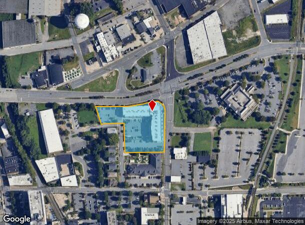 757 N Chestnut St, Winston Salem, NC Parcel Map