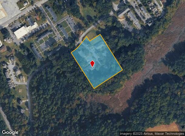 601 Cedar St, Smithfield, VA Parcel Map
