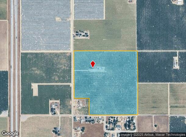  9308 S Cherry Ave, Fresno, CA Parcel Map