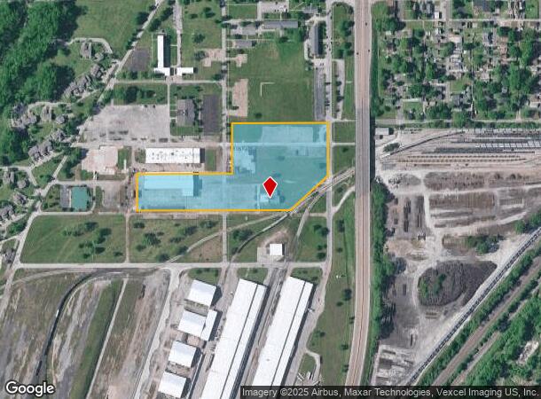 1506 W 3Rd St, Granite City, IL Parcel Map