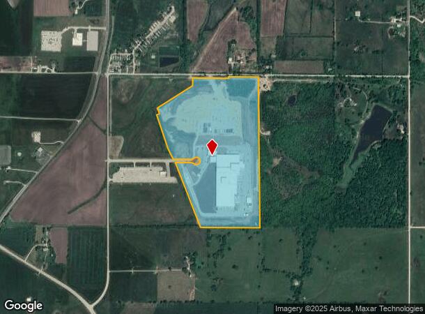  21955 Business Park Dr, Tonganoxie, KS Parcel Map