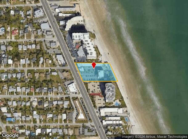  2411 S Atlantic Ave, Daytona Beach, FL Parcel Map