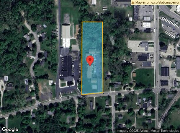  165 Spring St, Hillsdale, MI Parcel Map