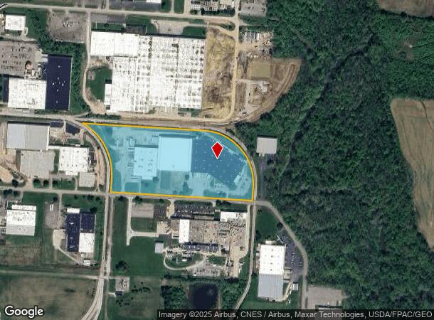  610 O Neill Dr, Hebron, OH Parcel Map