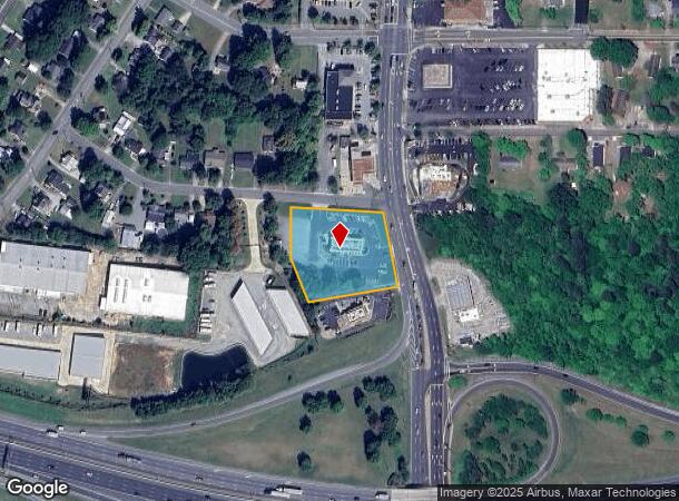  501 S Main St, Graham, NC Parcel Map