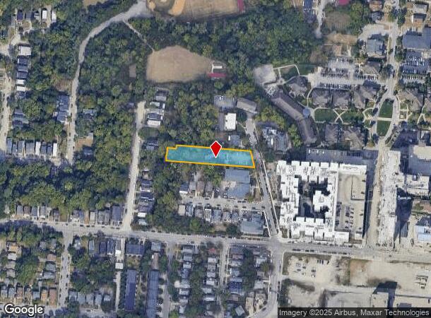  2623 University Ct, Cincinnati, OH Parcel Map