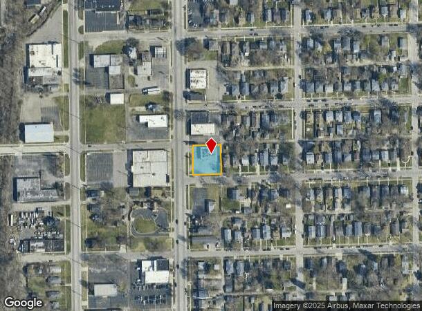 2708 S Michigan St, South Bend, IN Parcel Map