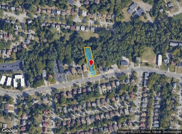  2618 Harrison Ave, Cincinnati, OH Parcel Map