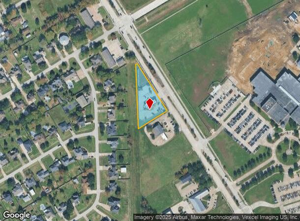  10313 Eagle Dr, Baytown, TX Parcel Map