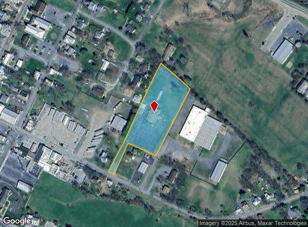202 E Old Cross Rd, New Market, VA Parcel Map