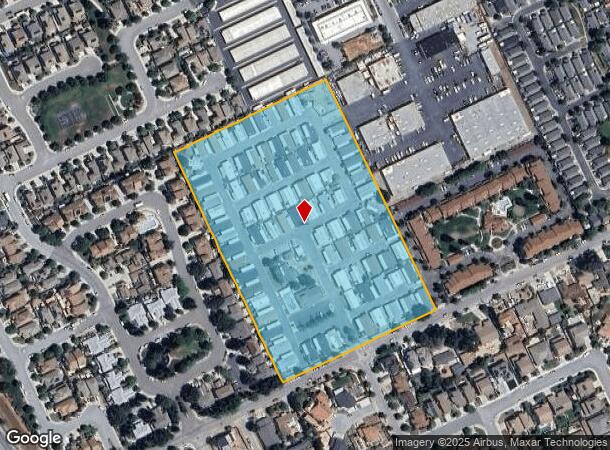  575 San Pedro Ave, Morgan Hill, CA Parcel Map