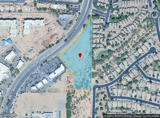 1803 S Crismon Rd, Mesa, AZ Parcel Map