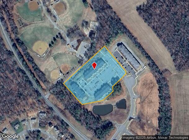 135 Pine Crest Ln, Aylett, VA Parcel Map