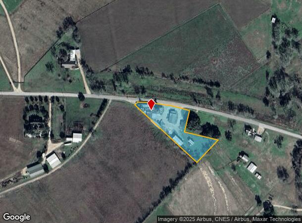 6703 Old Mill Creek Rd, Brenham, TX Parcel Map