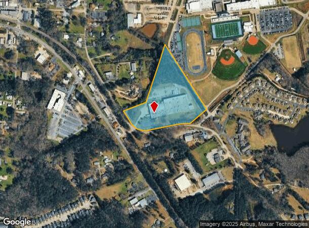  300 E Boundary St, Chapin, SC Parcel Map