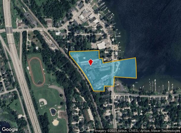 9319 Harbor Cove Cir, Whitmore Lake, MI Parcel Map