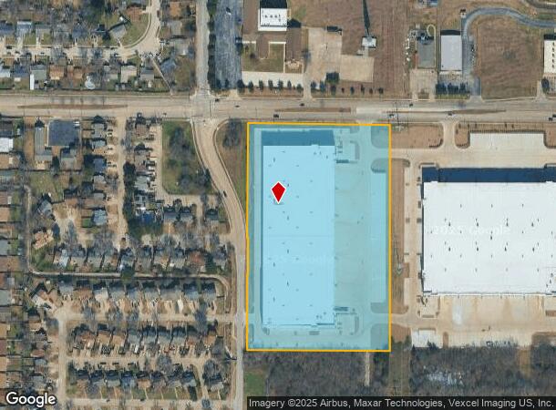 1700 E Mayfield Rd, Arlington, TX Parcel Map