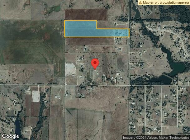  3909 N County Line Rd, Piedmont, OK Parcel Map