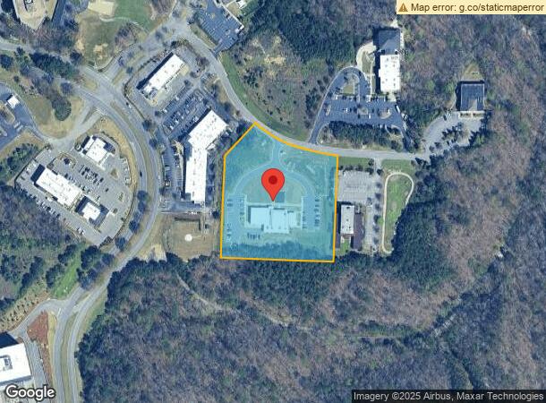  3745 Corporate Woods Dr, Vestavia, AL Parcel Map