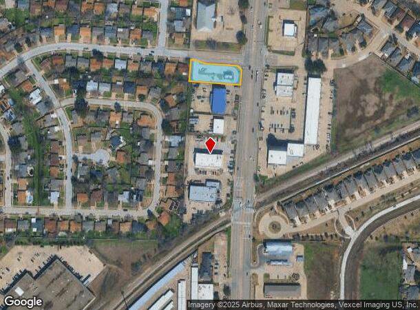 5955 Rufe Snow Dr S, Fort Worth, TX Parcel Map